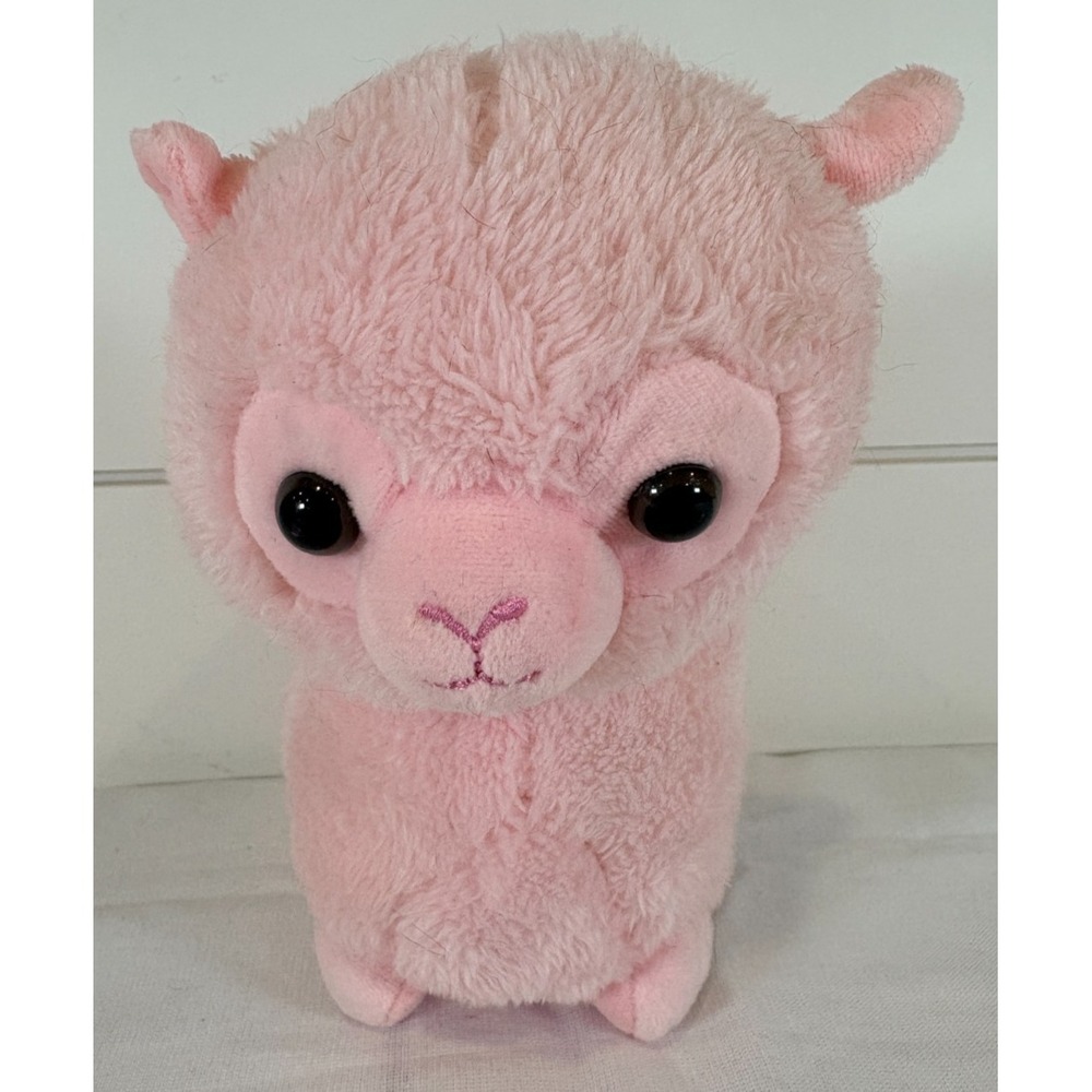 Kelly Toy Small Pink Llama Or Alpaca Stuffed Animal Plush Toy‎ Cuddly Gift 8"